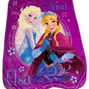 Frozen Fleece Blanket Size Approximately 45x55